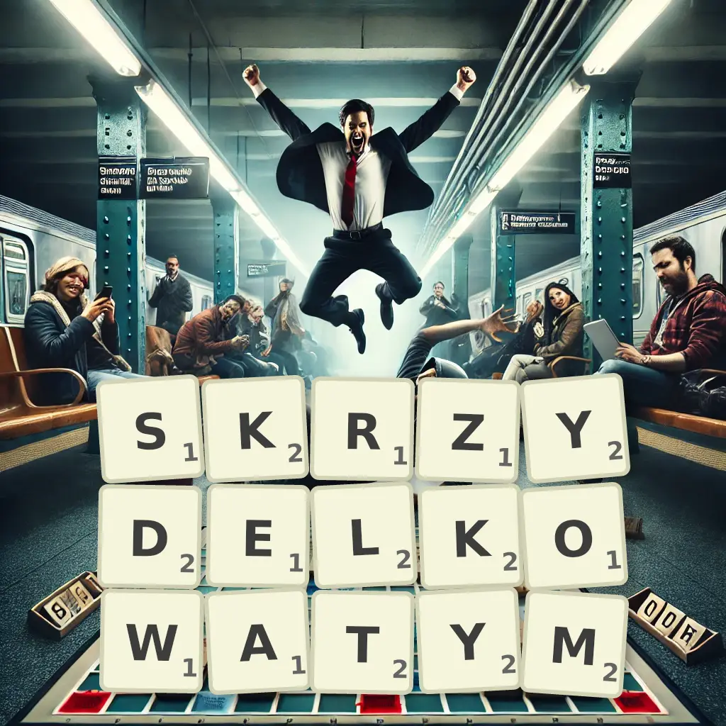 Słowa z liter SKRZYDEŁKOWATYM