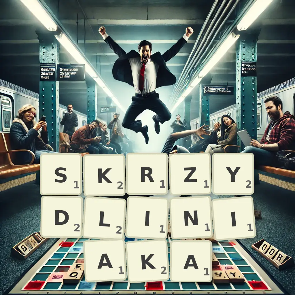 Słowa z liter SKRZYDLINIAKA