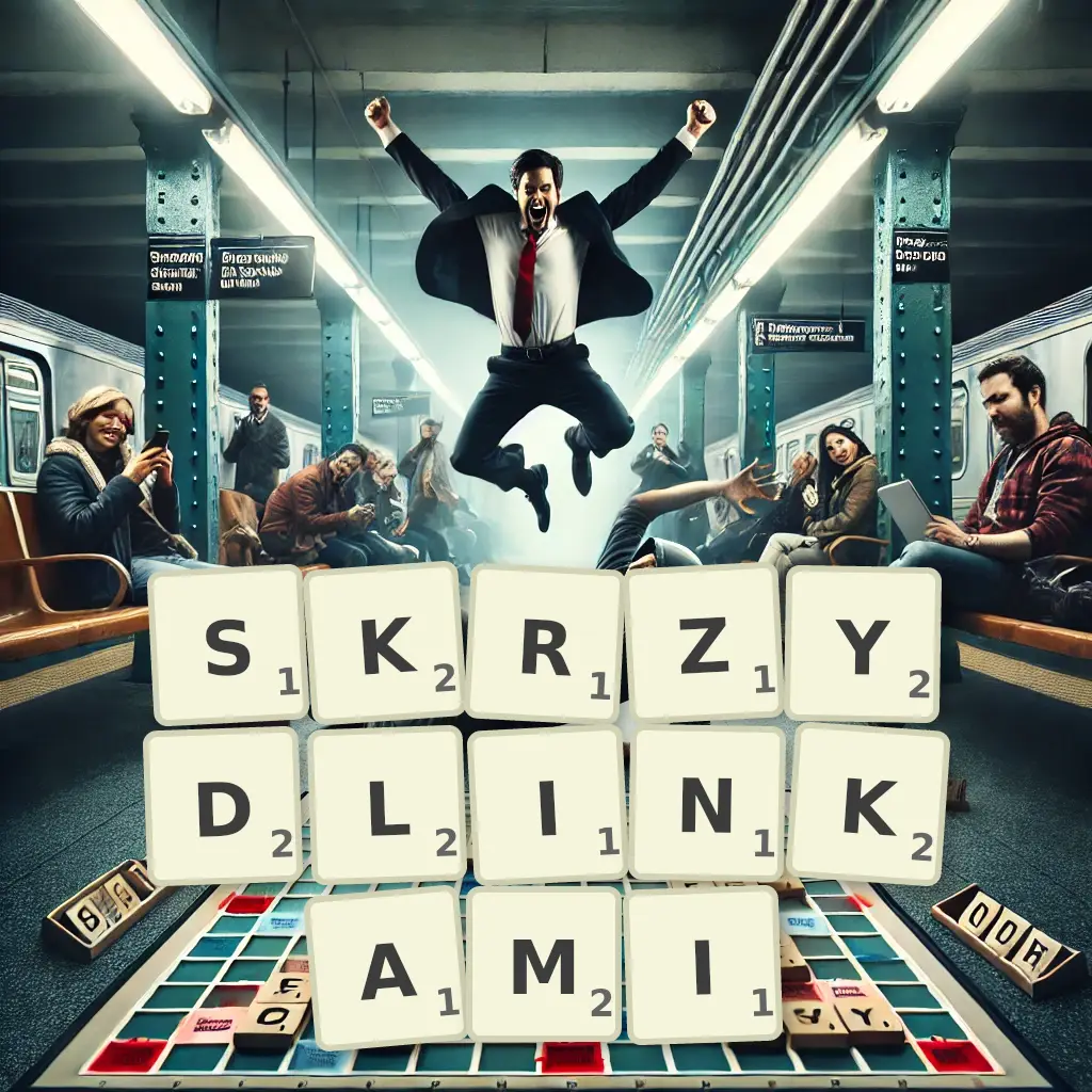 Słowa z liter SKRZYDLINKAMI