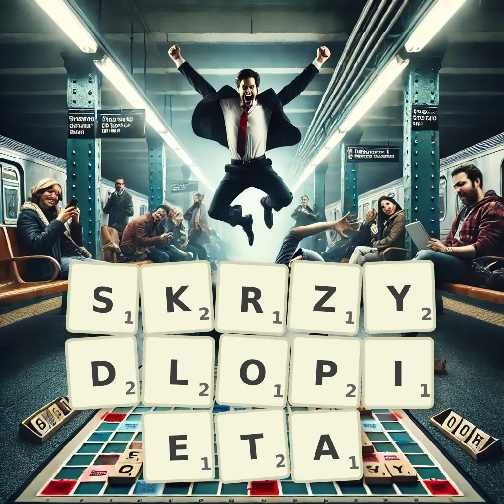 Słowa z liter SKRZYDŁOPIĘTĄ