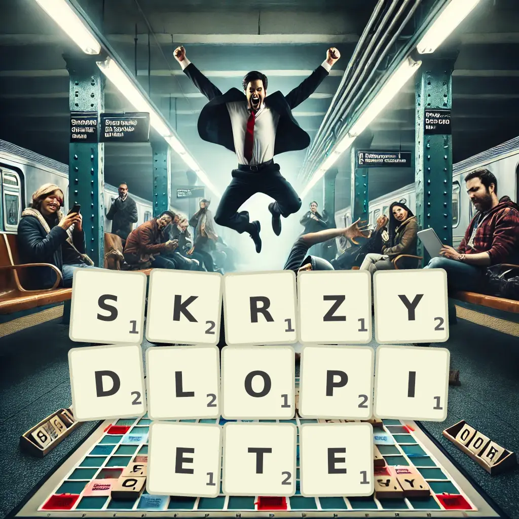 Słowa z liter SKRZYDŁOPIĘTE