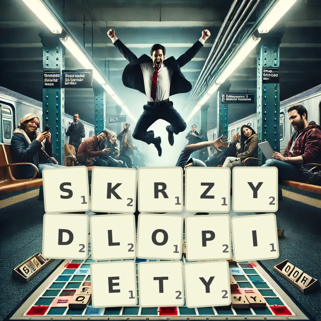 Słowa z liter SKRZYDŁOPIĘTY