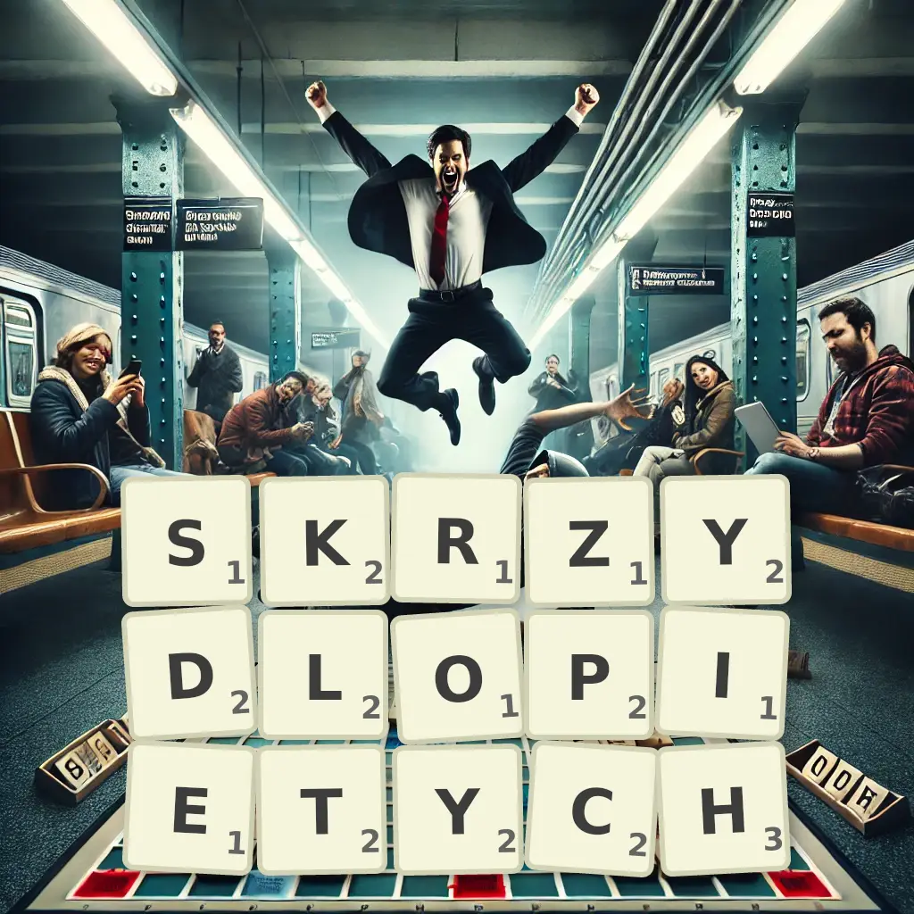 Słowa z liter SKRZYDŁOPIĘTYCH