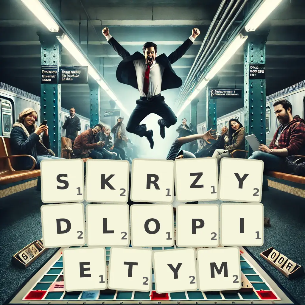 Słowa z liter SKRZYDŁOPIĘTYM