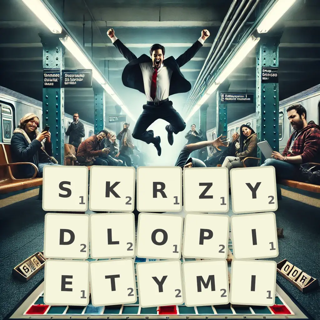 Słowa z liter SKRZYDŁOPIĘTYMI