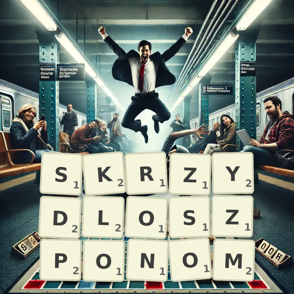 Słowa z liter SKRZYDŁOSZPONOM