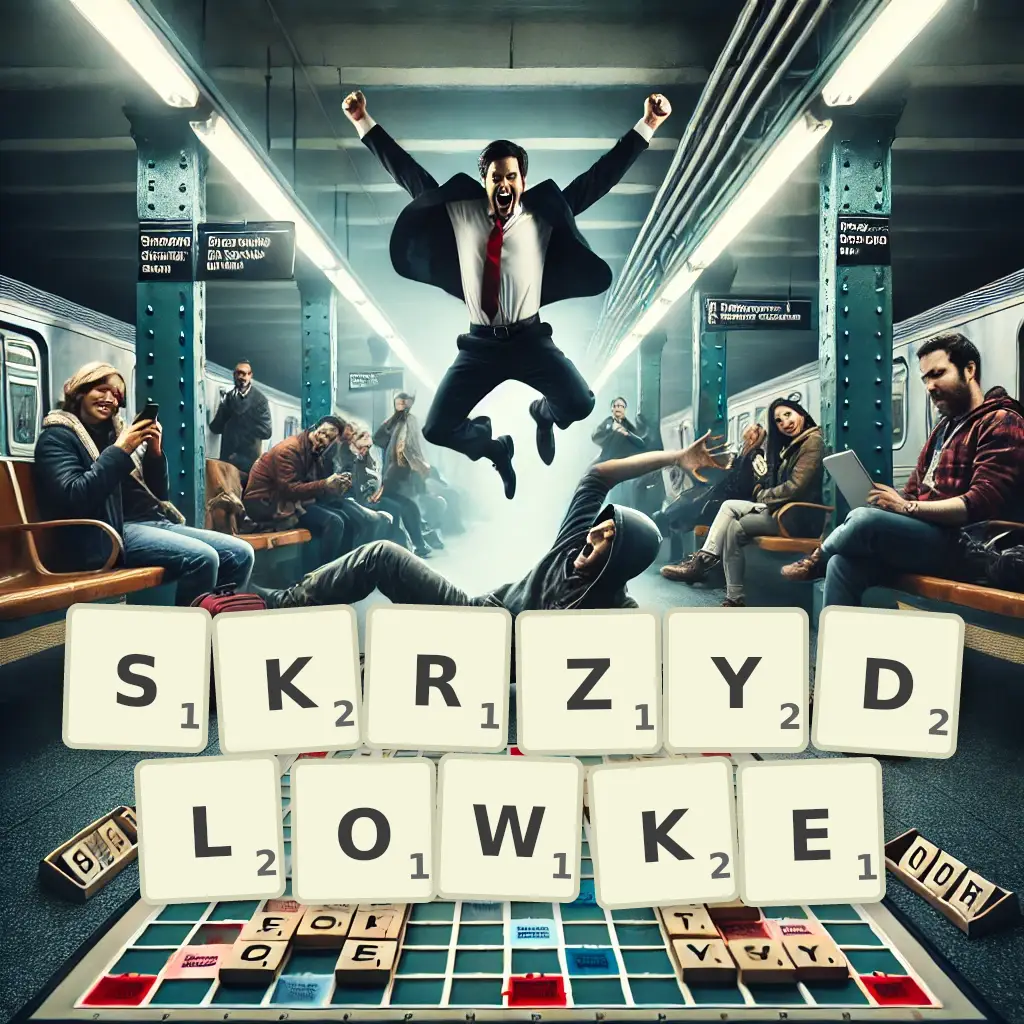 Słowa z liter SKRZYDŁÓWKĘ