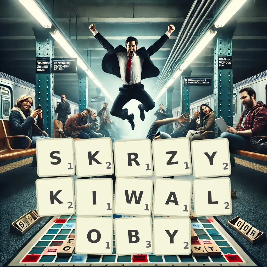 Słowa z liter SKRZYKIWAŁOBY