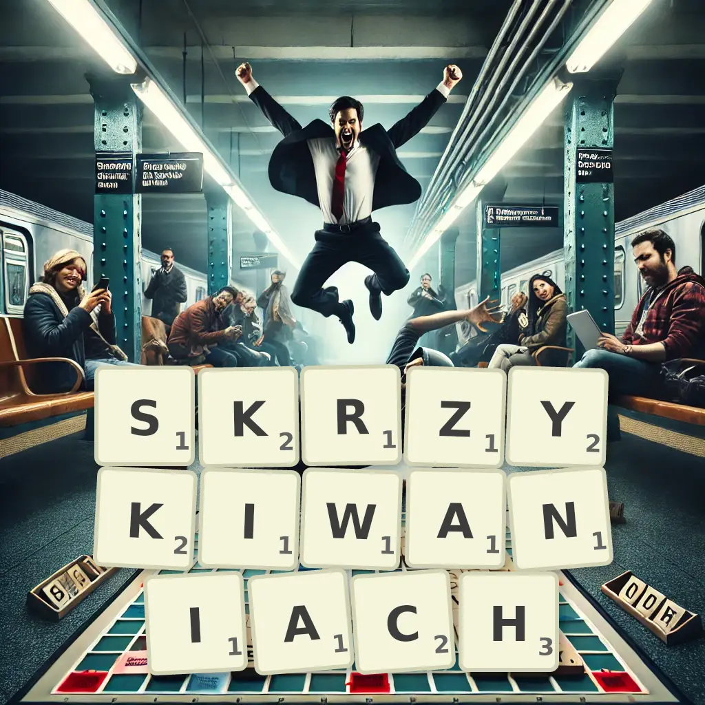 Słowa z liter SKRZYKIWANIACH