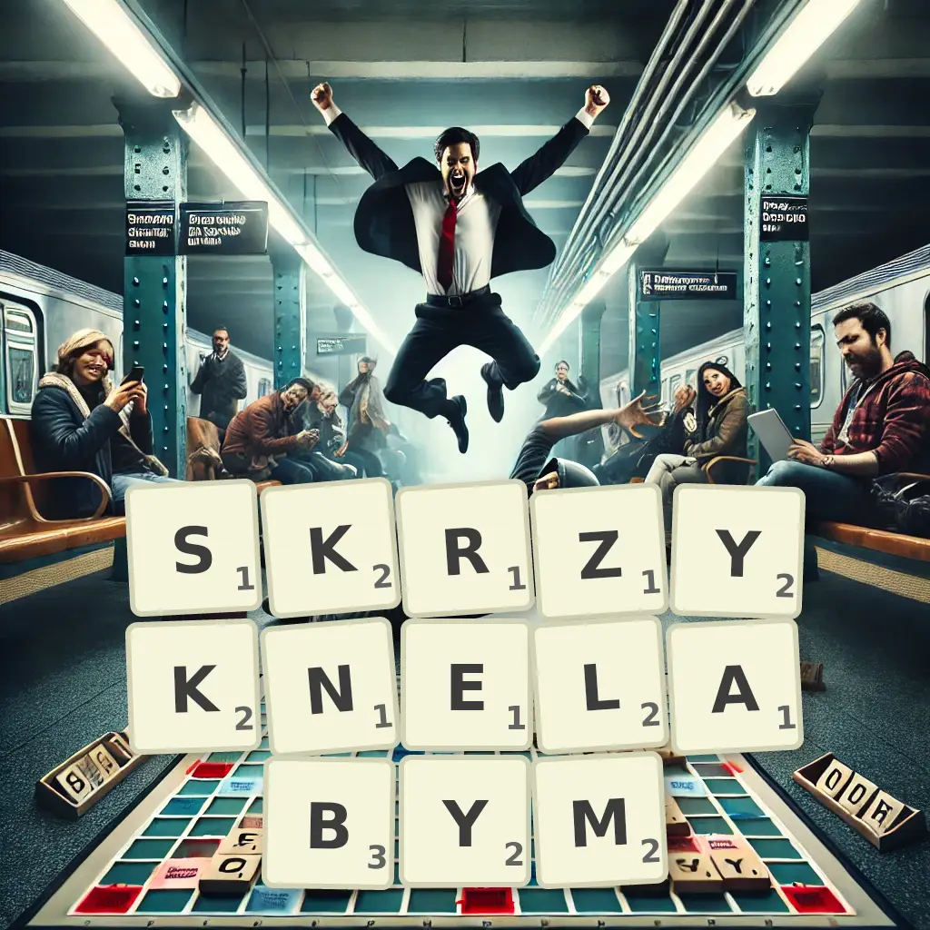 Słowa z liter SKRZYKNĘŁABYM