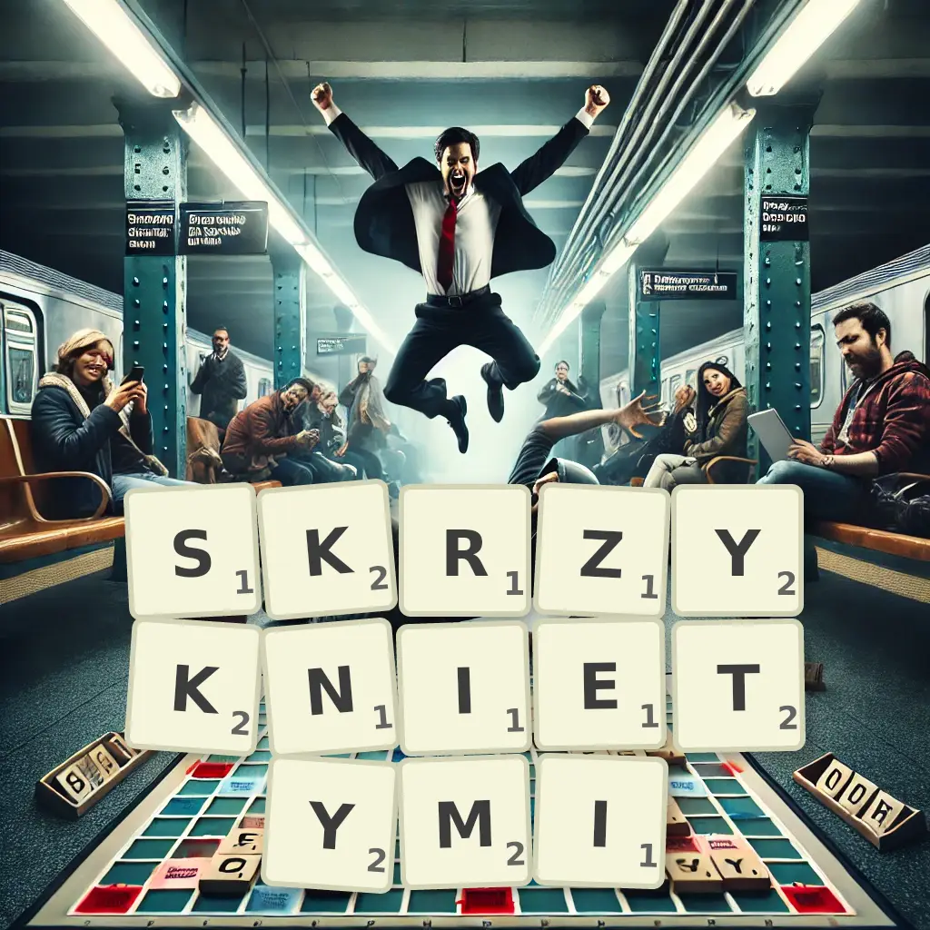 Słowa z liter SKRZYKNIĘTYMI