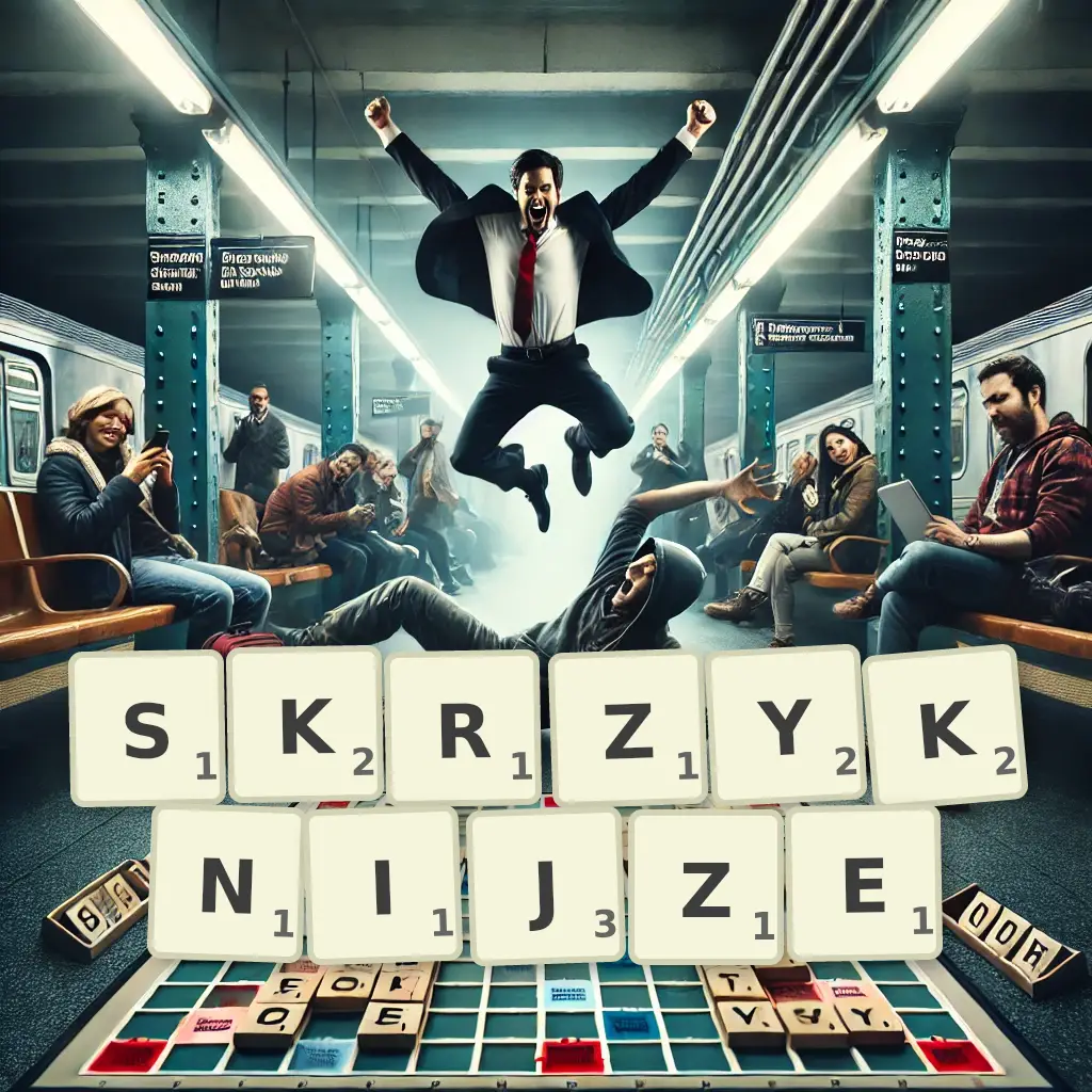 Słowa z liter SKRZYKNIJŻE