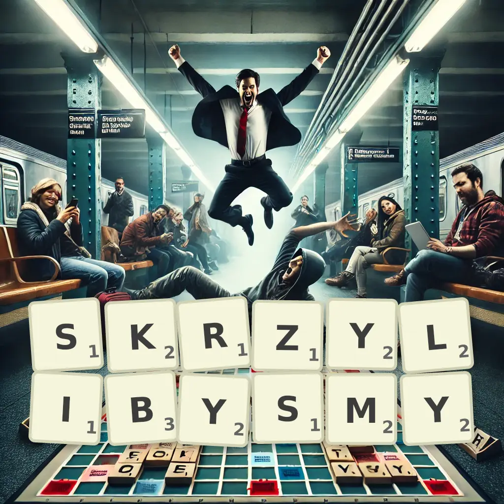 Słowa z liter SKRZYLIBYŚMY