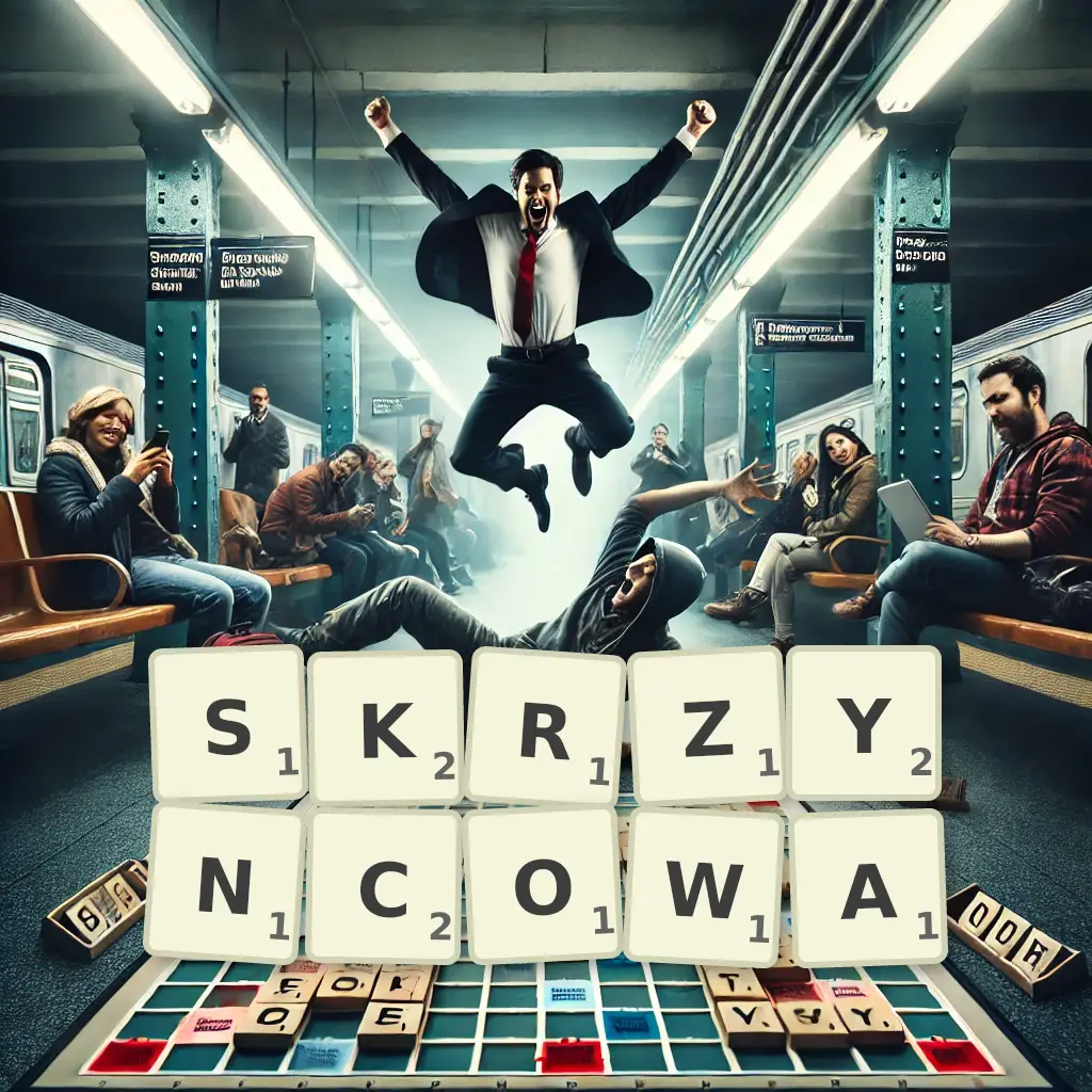 Słowa z liter SKRZYŃCOWĄ