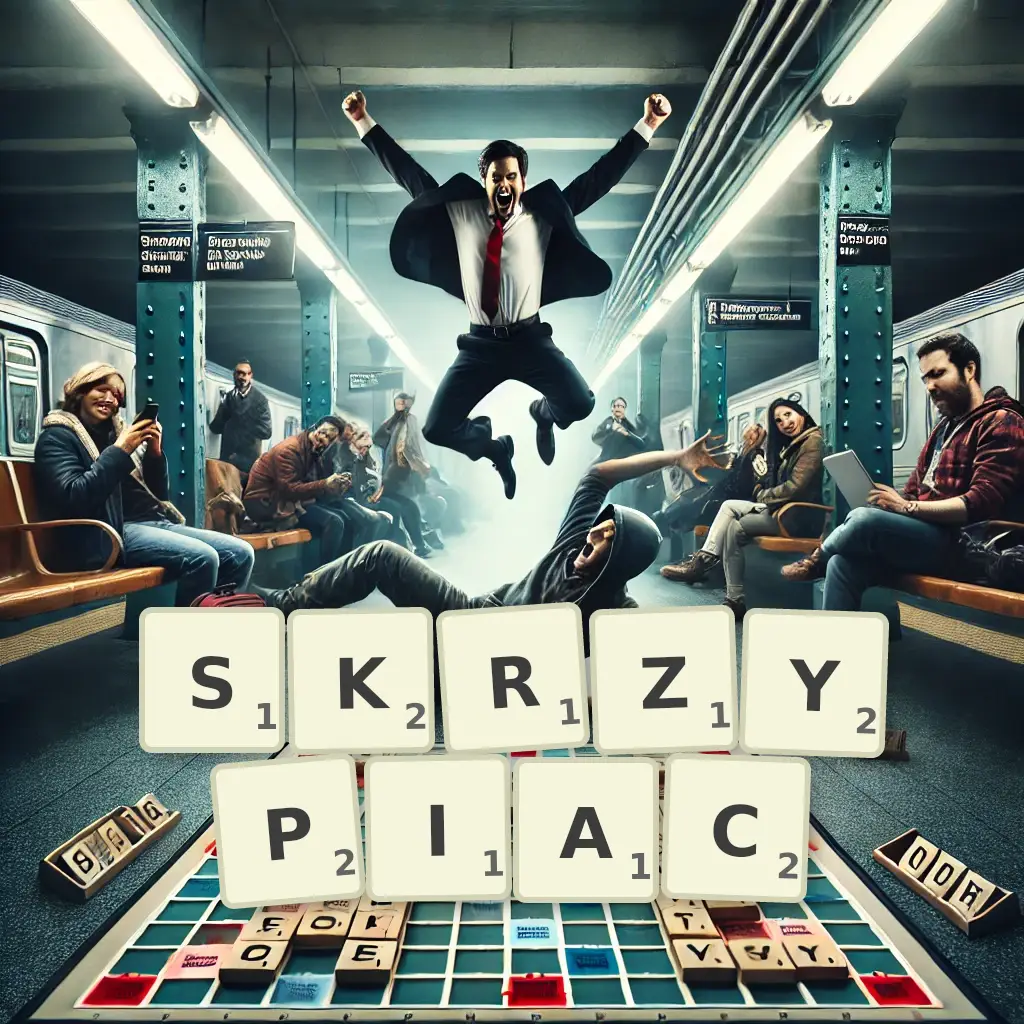 Słowa z liter SKRZYPIĄC