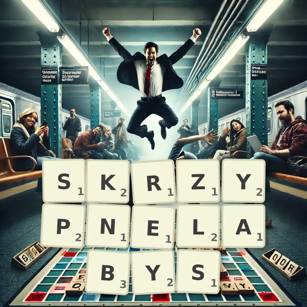 Słowa z liter SKRZYPNĘŁABYŚ