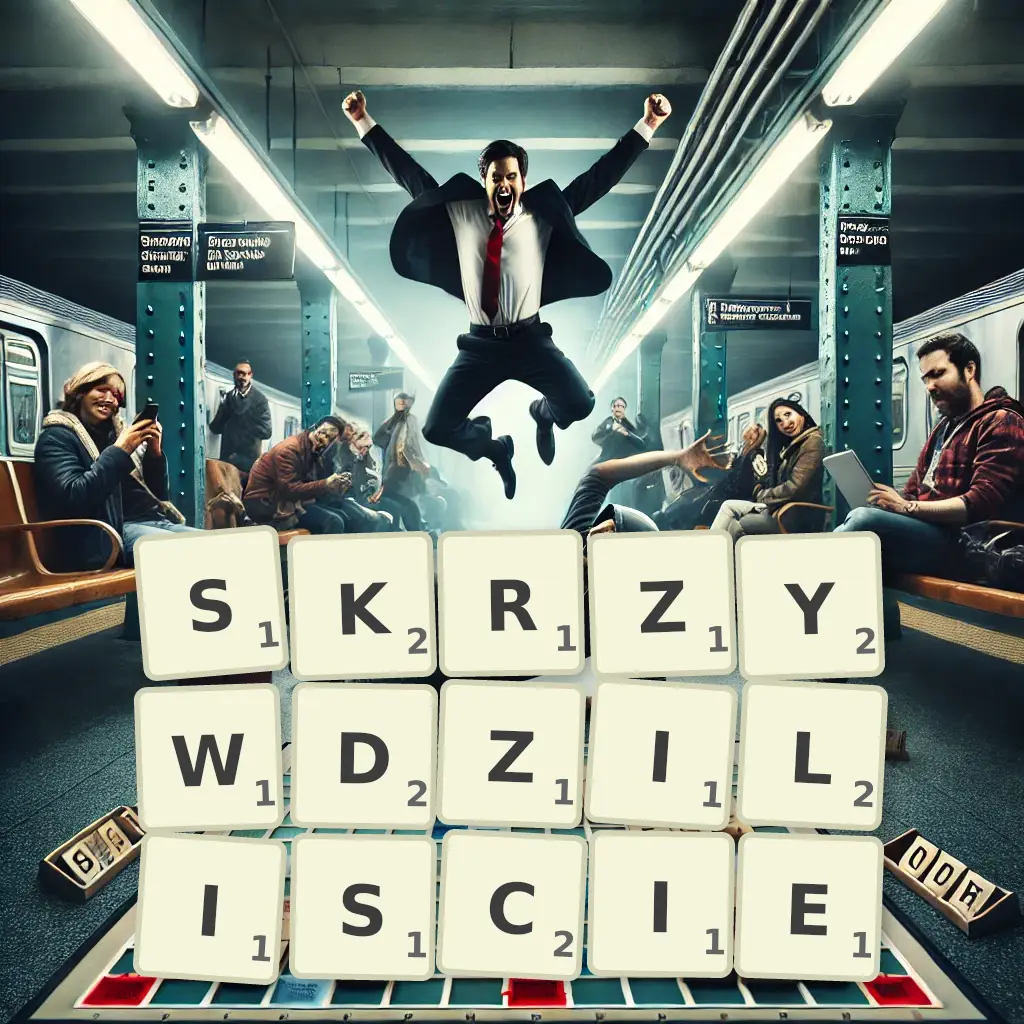 Słowa z liter SKRZYWDZILIŚCIE