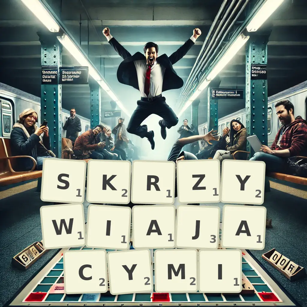 Słowa z liter SKRZYWIAJĄCYMI