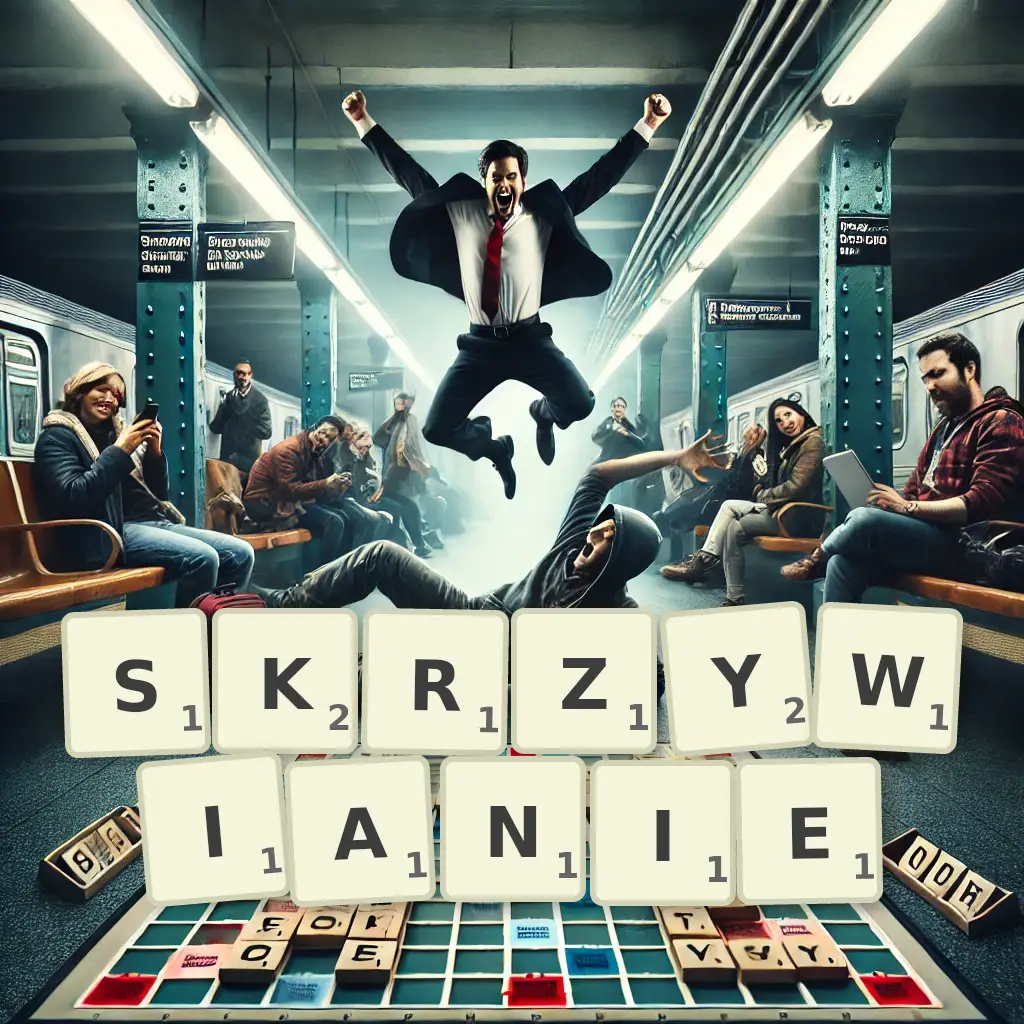 Lista słów z liter SKRZYWIANIE Słowa z liter SKRZYWIANIE