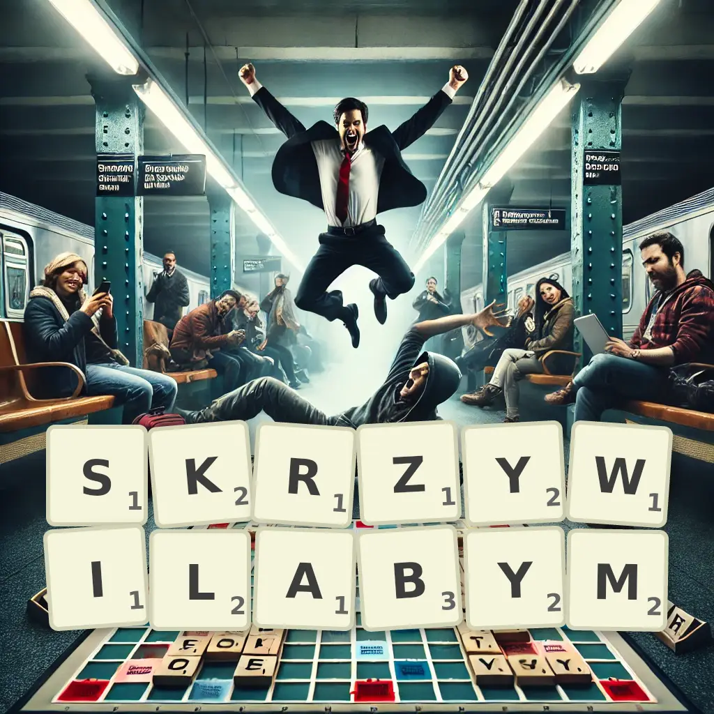 Słowa z liter SKRZYWIŁABYM