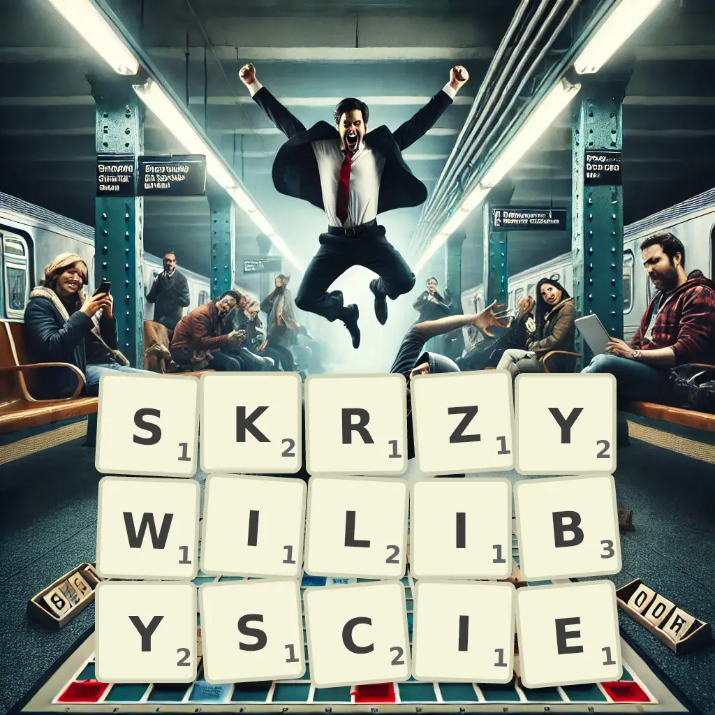 Słowa z liter SKRZYWILIBYŚCIE