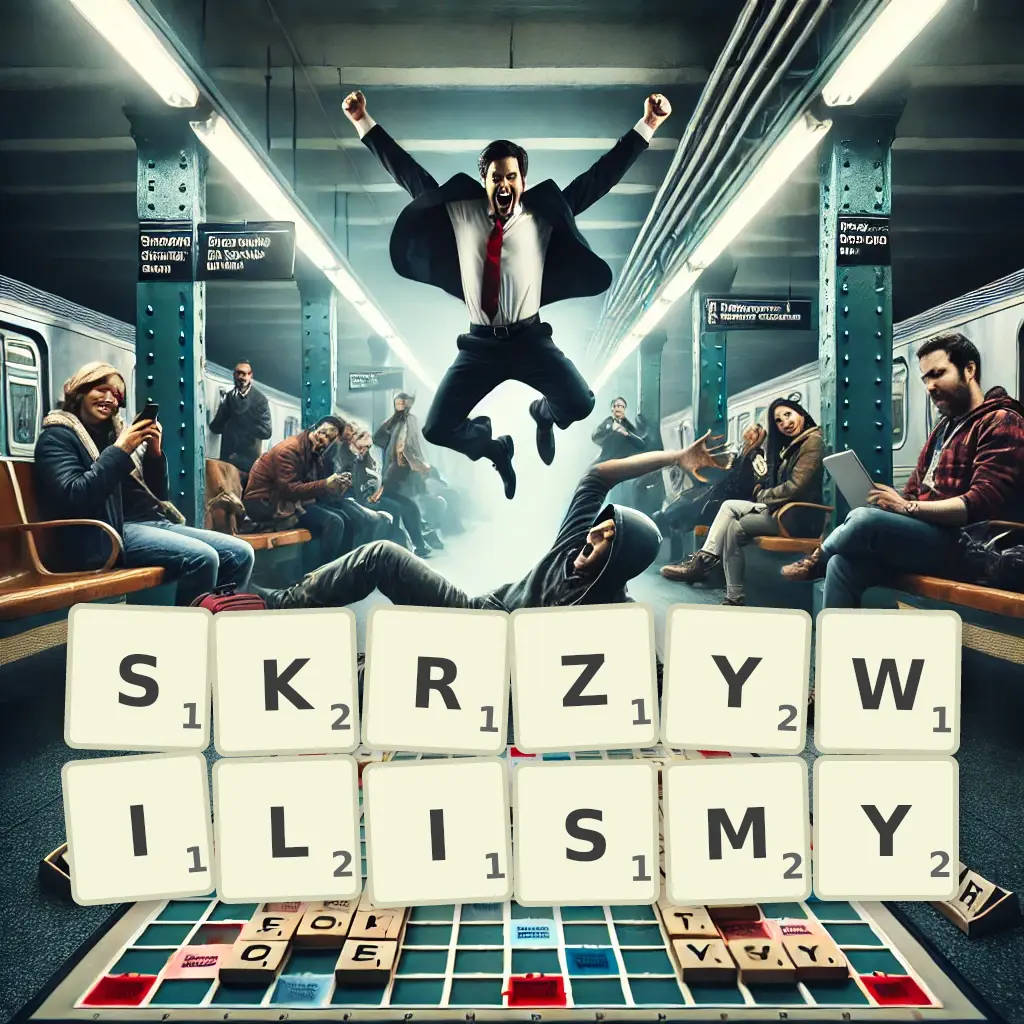 Słowa z liter SKRZYWILIŚMY