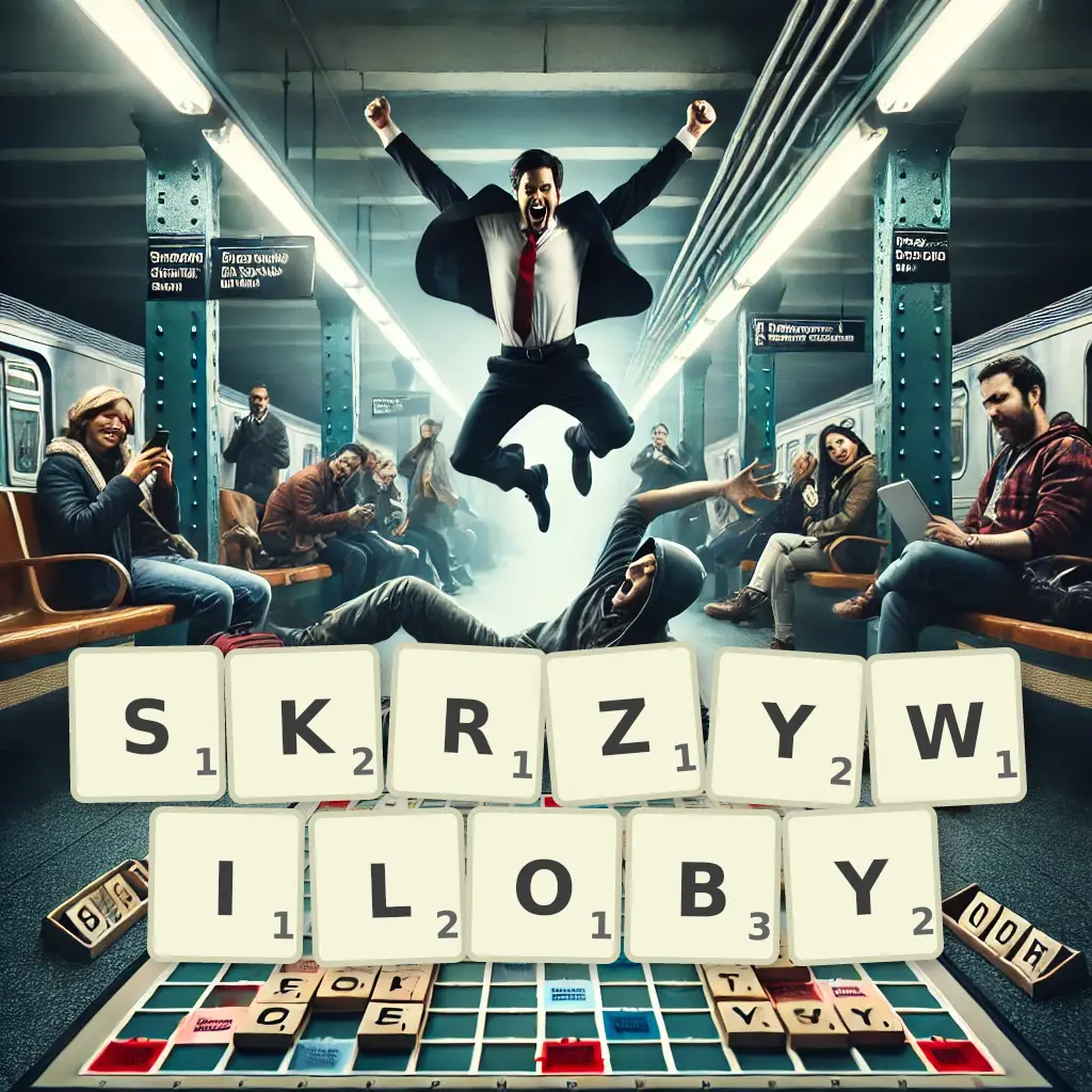 Słowa z liter SKRZYWIŁOBY