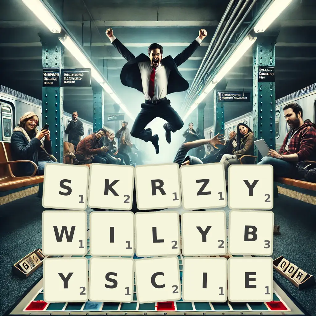 Słowa z liter SKRZYWIŁYBYŚCIE