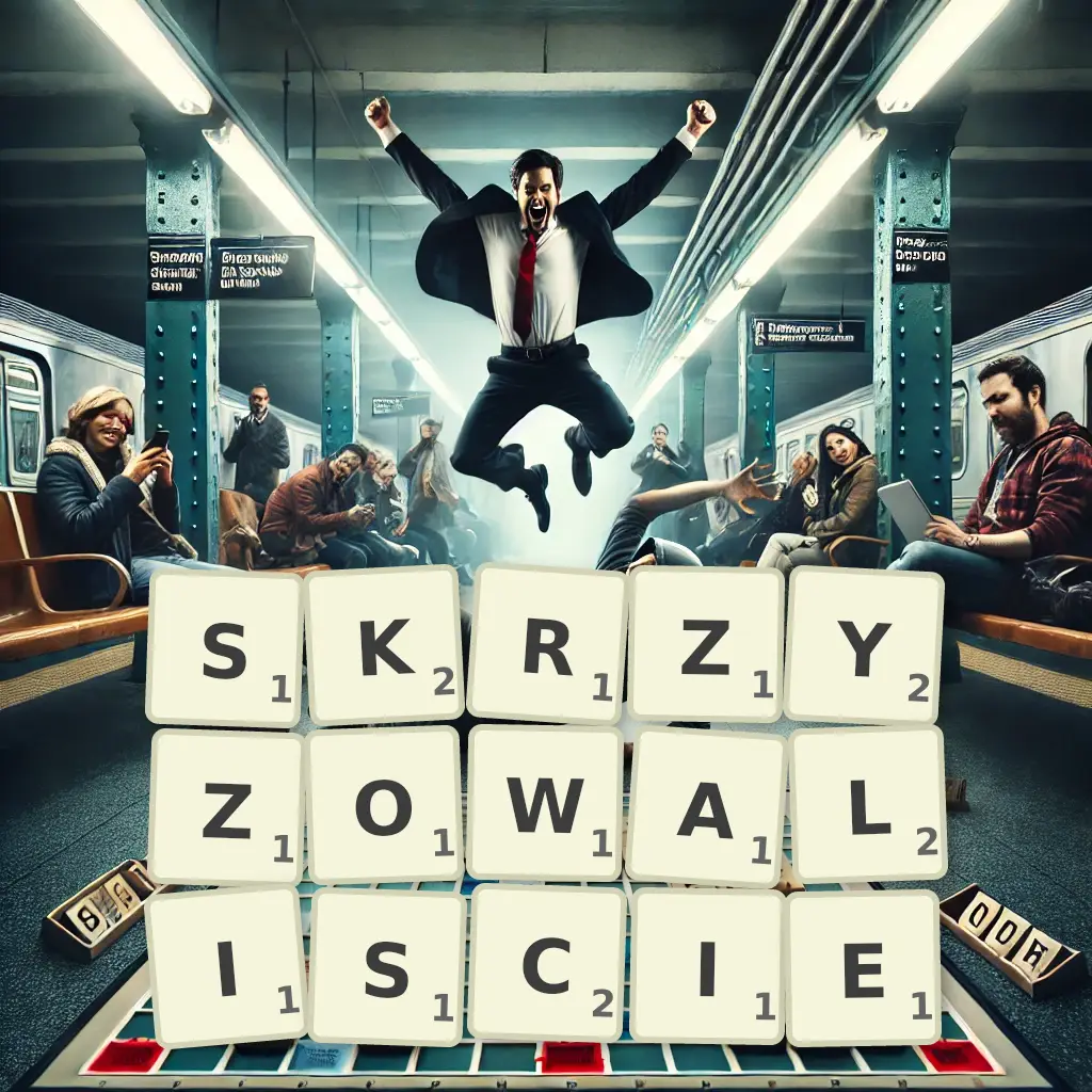 Słowa z liter SKRZYŻOWALIŚCIE