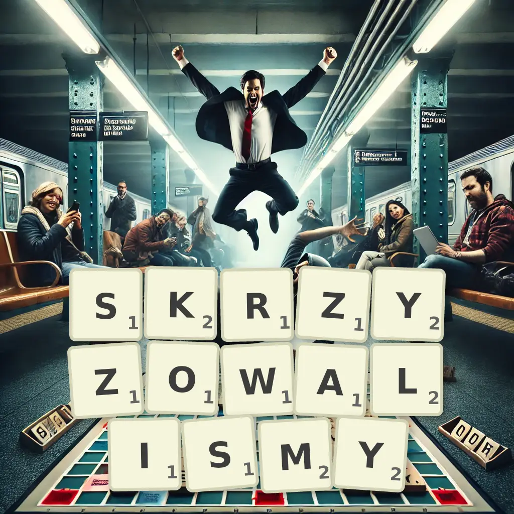 Słowa z liter SKRZYŻOWALIŚMY