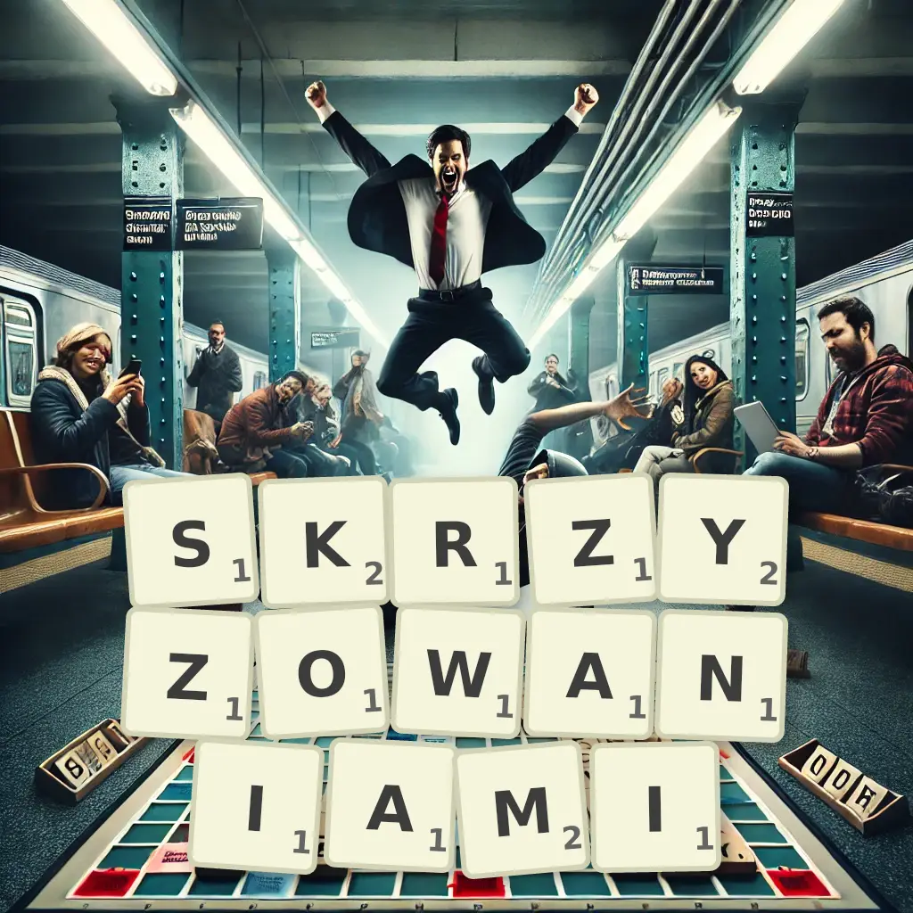 Słowa z liter SKRZYŻOWANIAMI