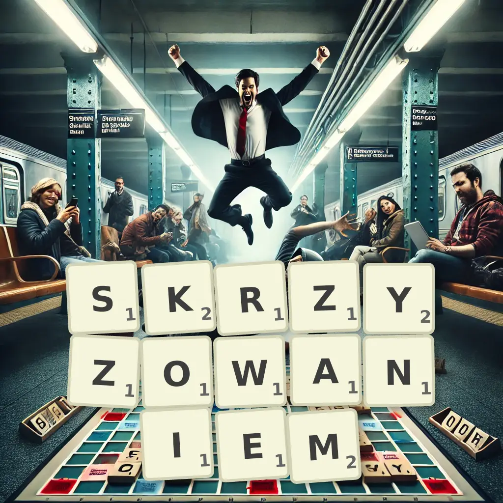 Słowa z liter SKRZYŻOWANIEM