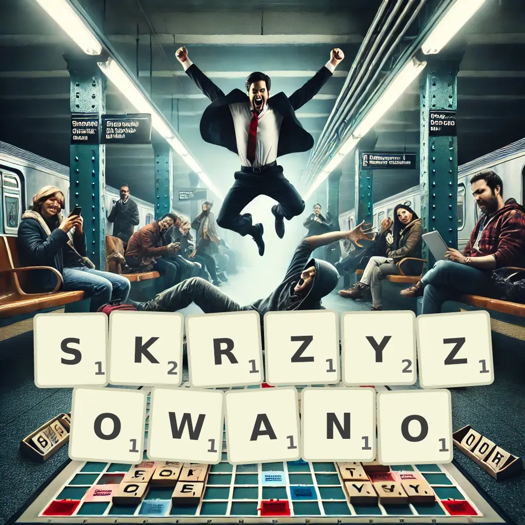 Słowa z liter SKRZYŻOWANO