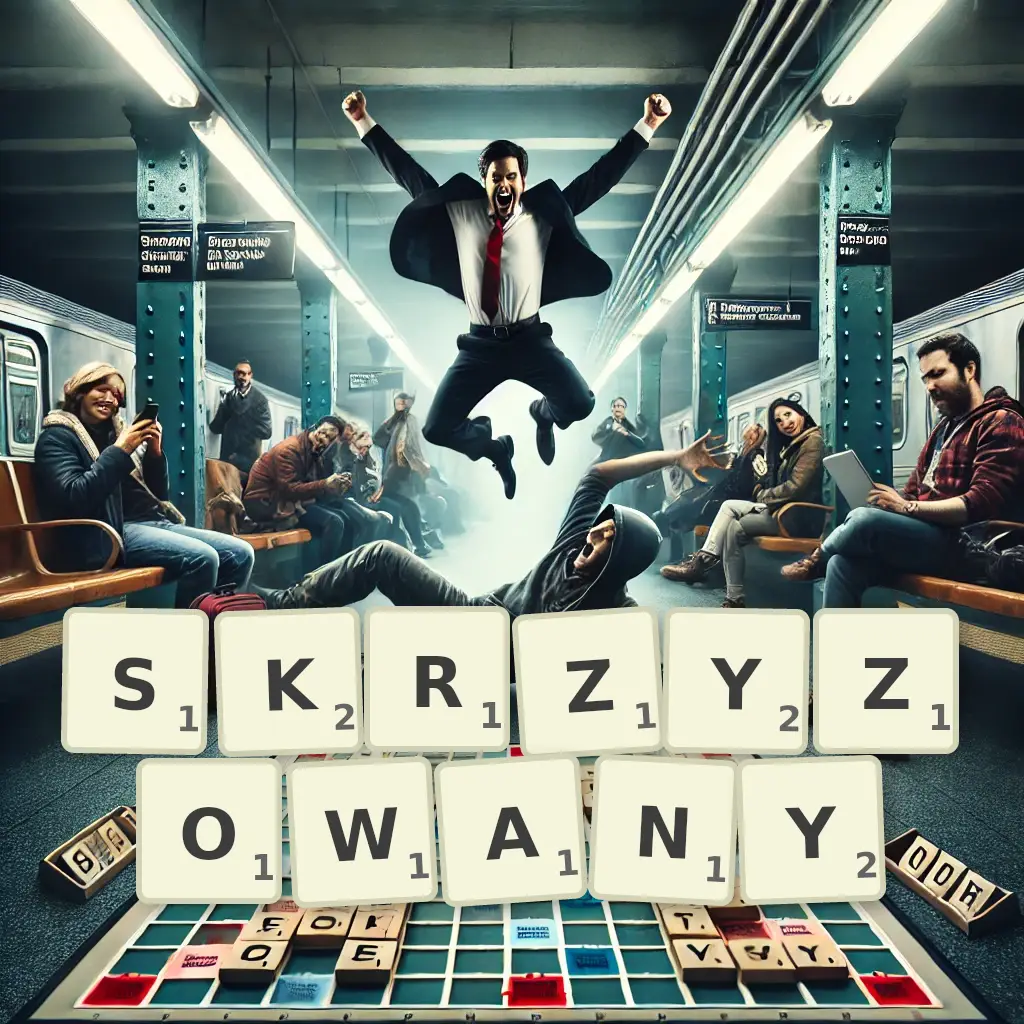 Słowa z liter SKRZYŻOWANY