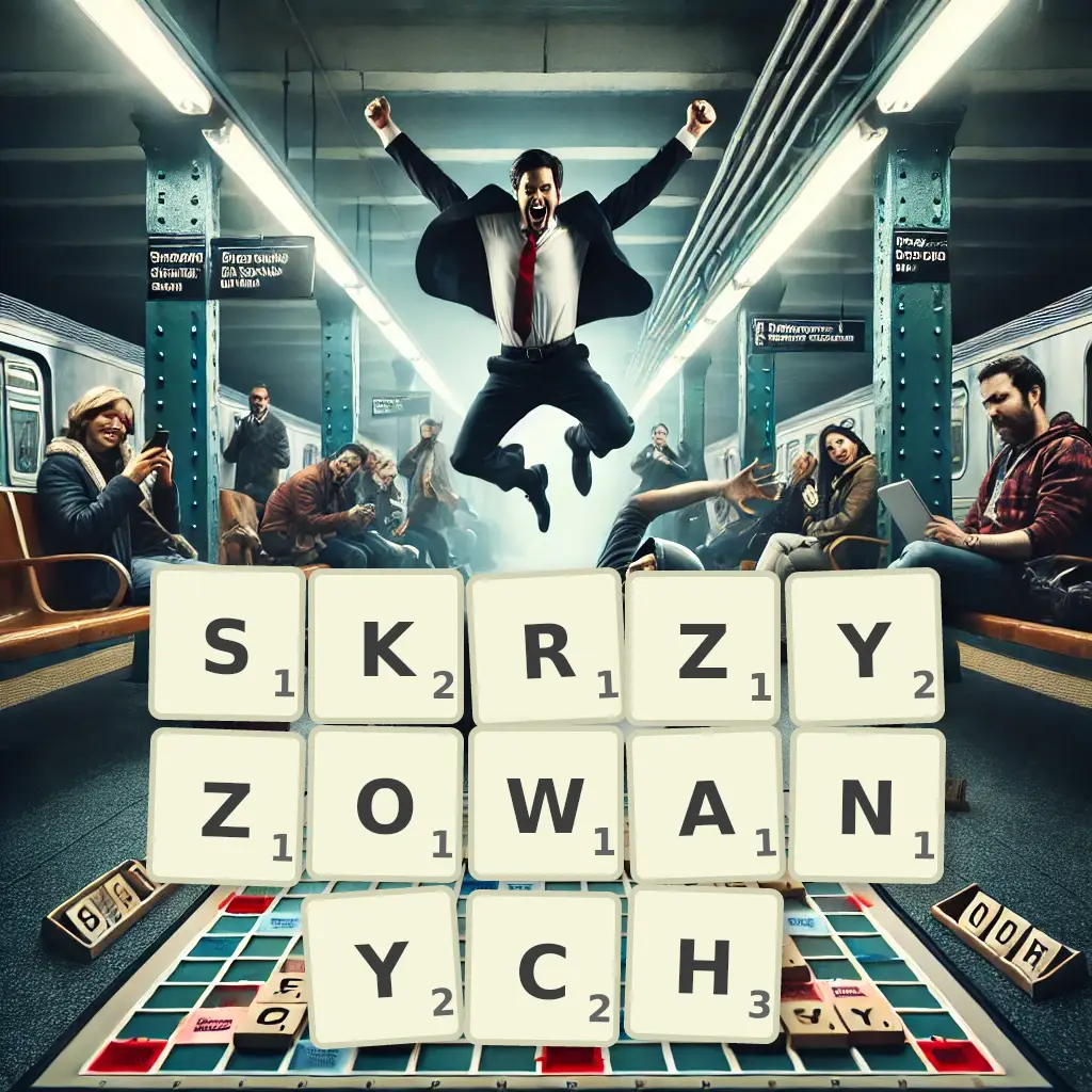 Słowa z liter SKRZYŻOWANYCH