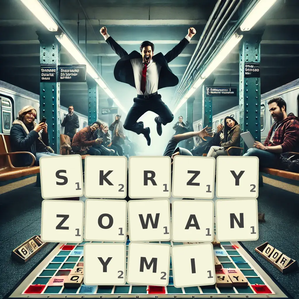 Słowa z liter SKRZYŻOWANYMI