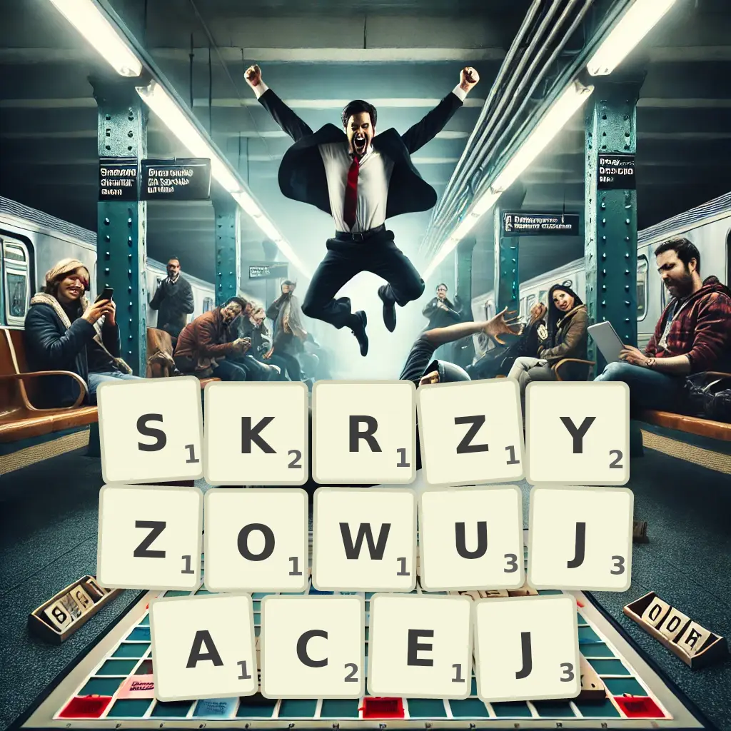 Słowa z liter SKRZYŻOWUJĄCEJ