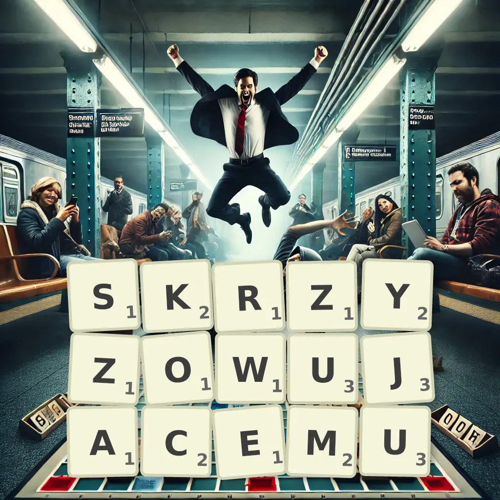 Słowa z liter SKRZYŻOWUJĄCEMU
