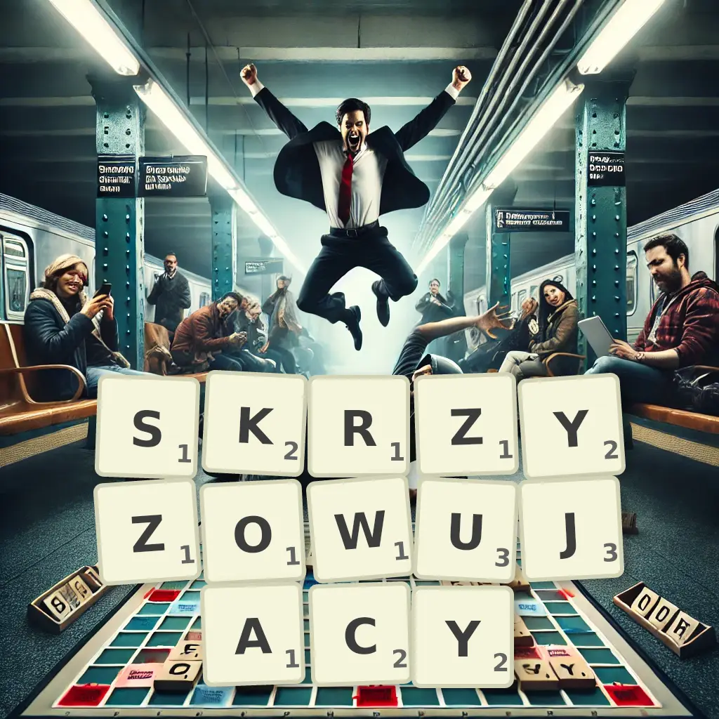 Słowa z liter SKRZYŻOWUJĄCY
