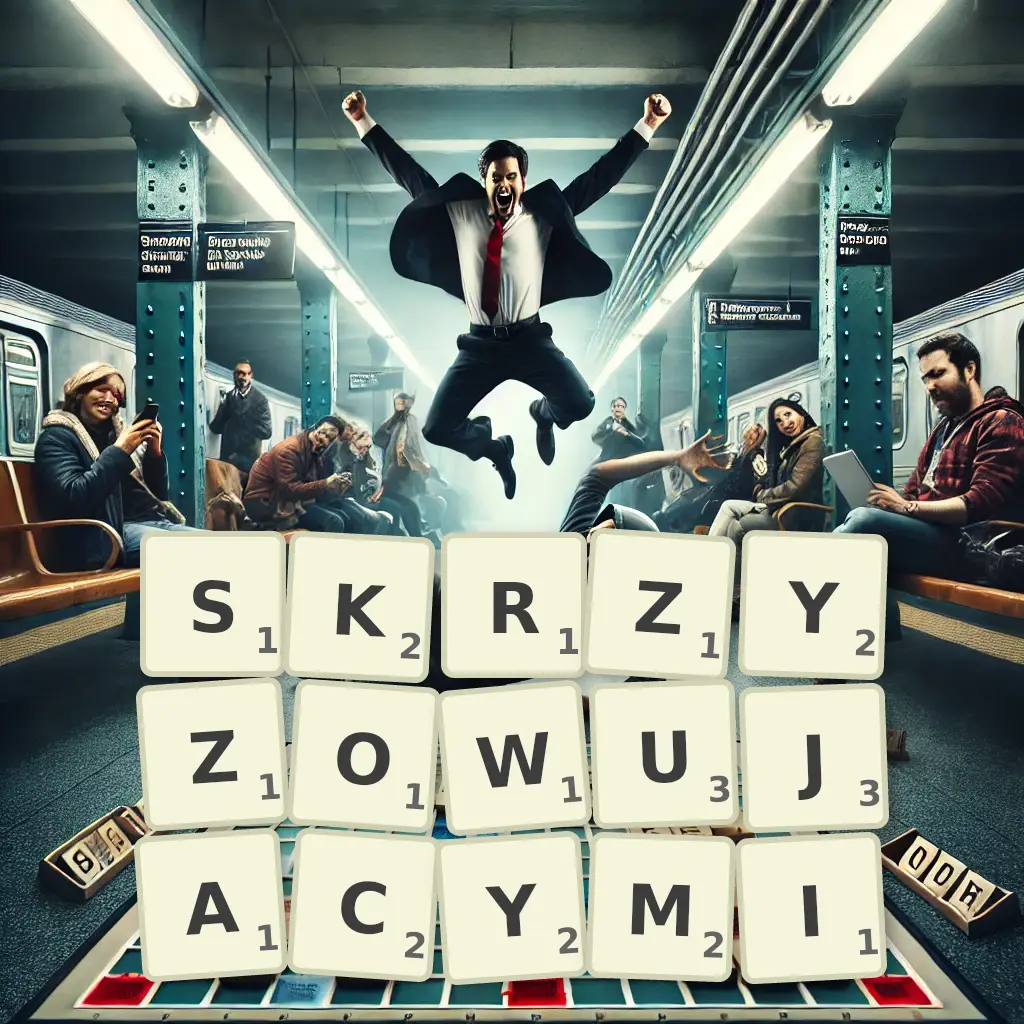 Słowa z liter SKRZYŻOWUJĄCYMI