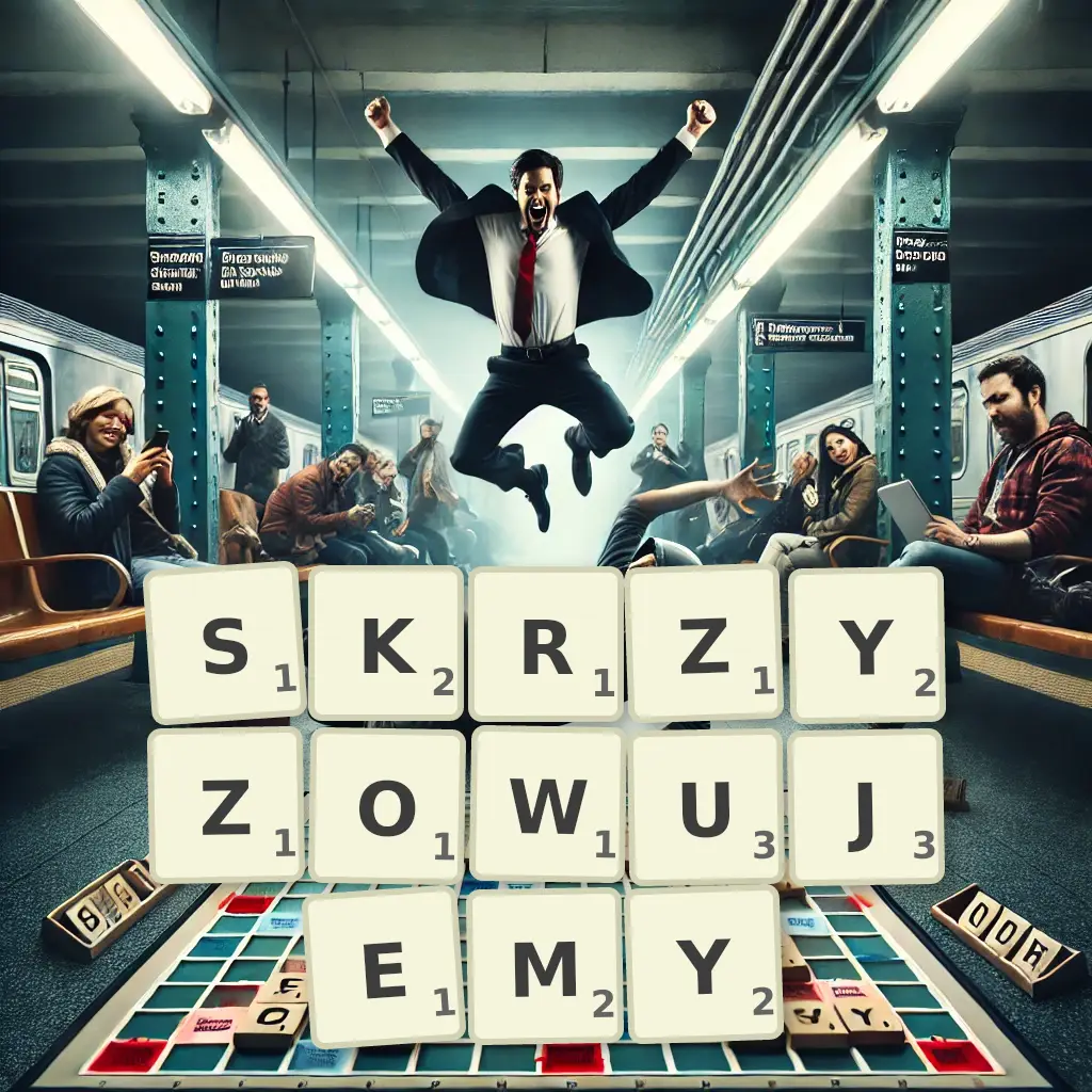 Słowa z liter SKRZYŻOWUJEMY