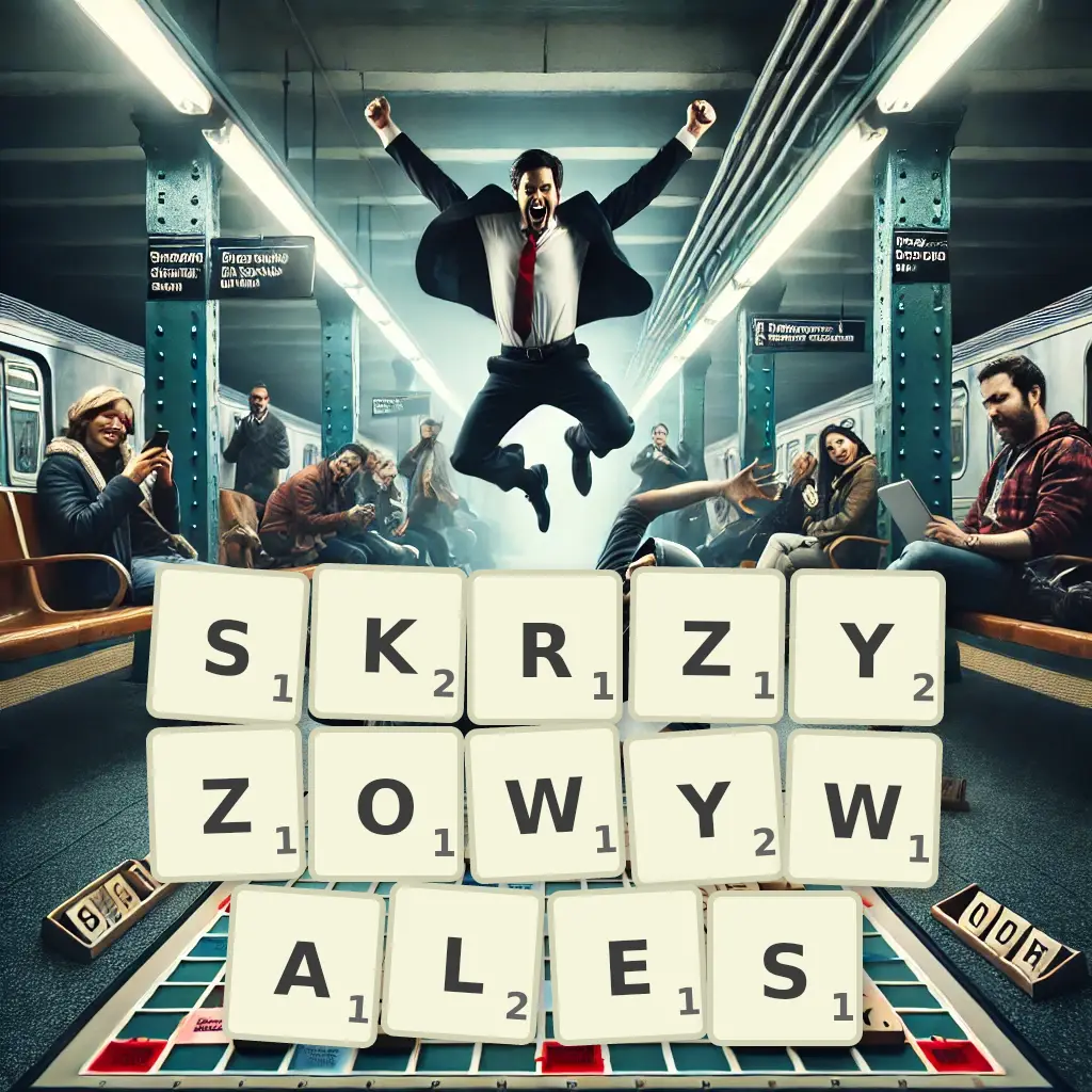 Słowa z liter SKRZYŻOWYWAŁEŚ