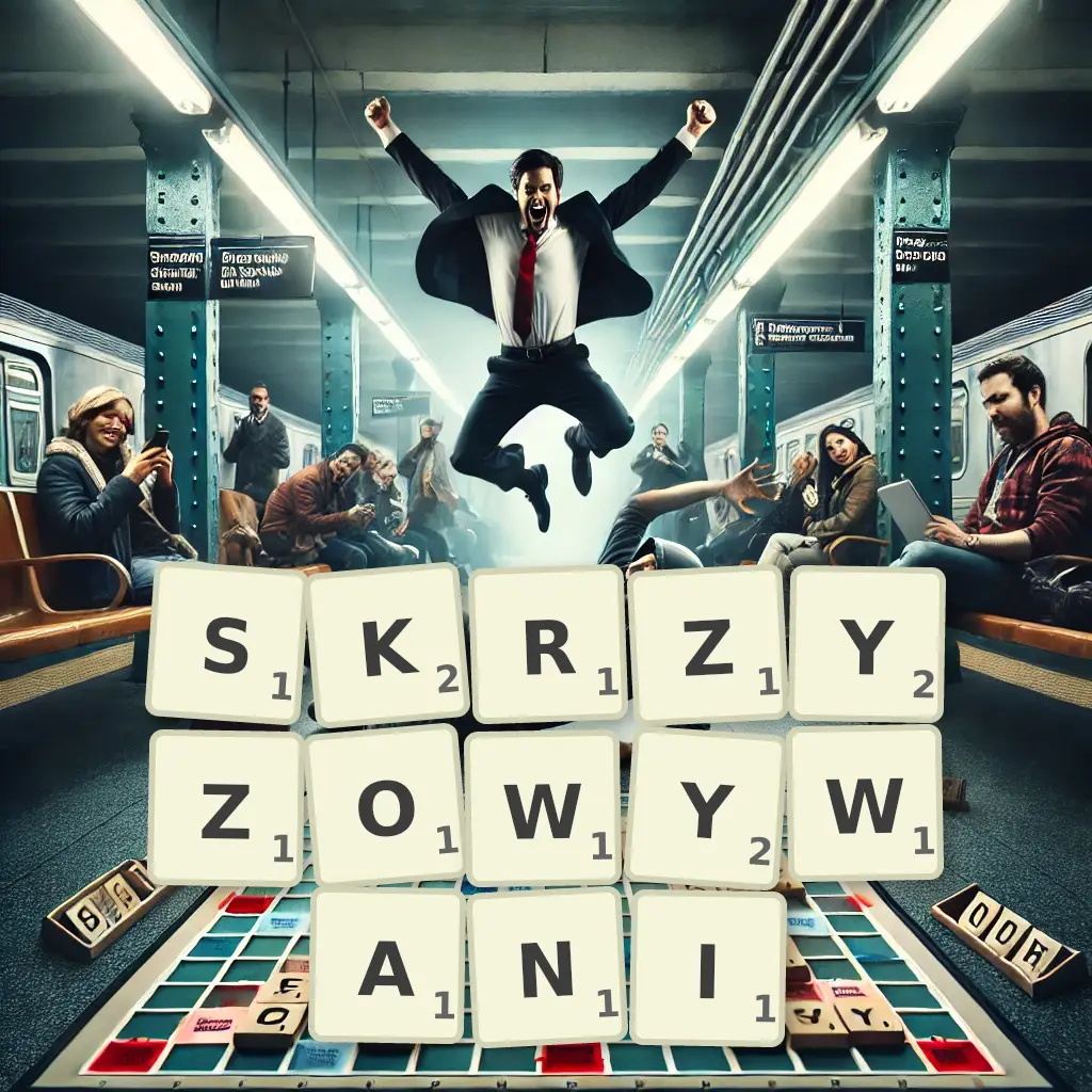 Słowa z liter SKRZYŻOWYWANI