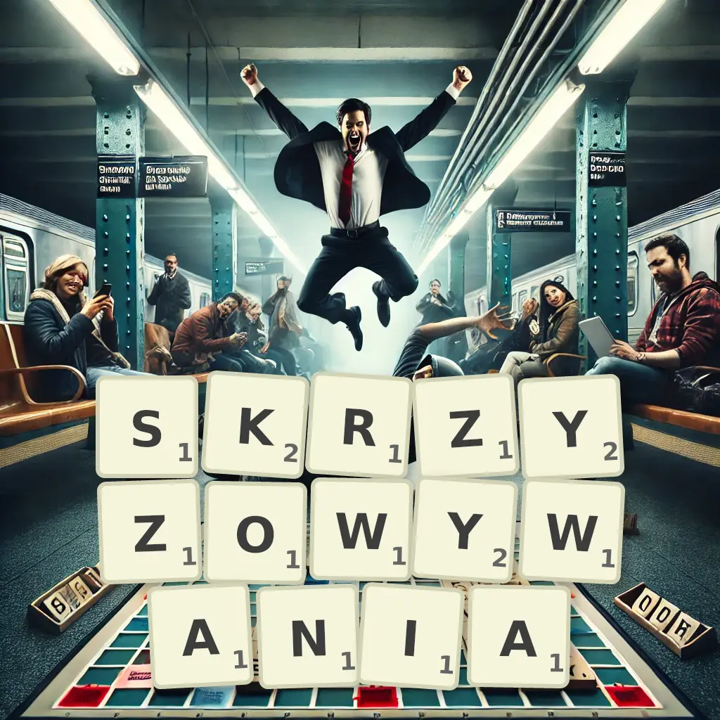 Słowa z liter SKRZYŻOWYWANIA