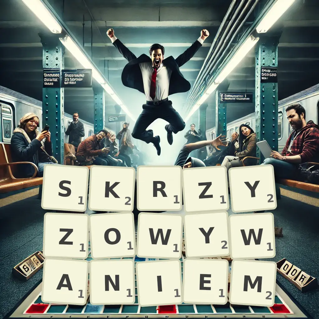 Słowa z liter SKRZYŻOWYWANIEM