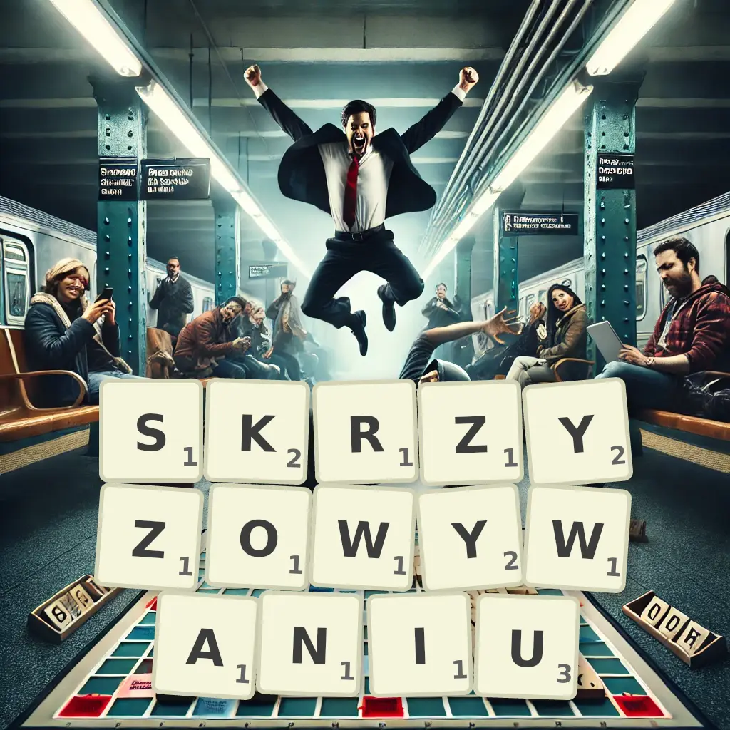 Słowa z liter SKRZYŻOWYWANIU