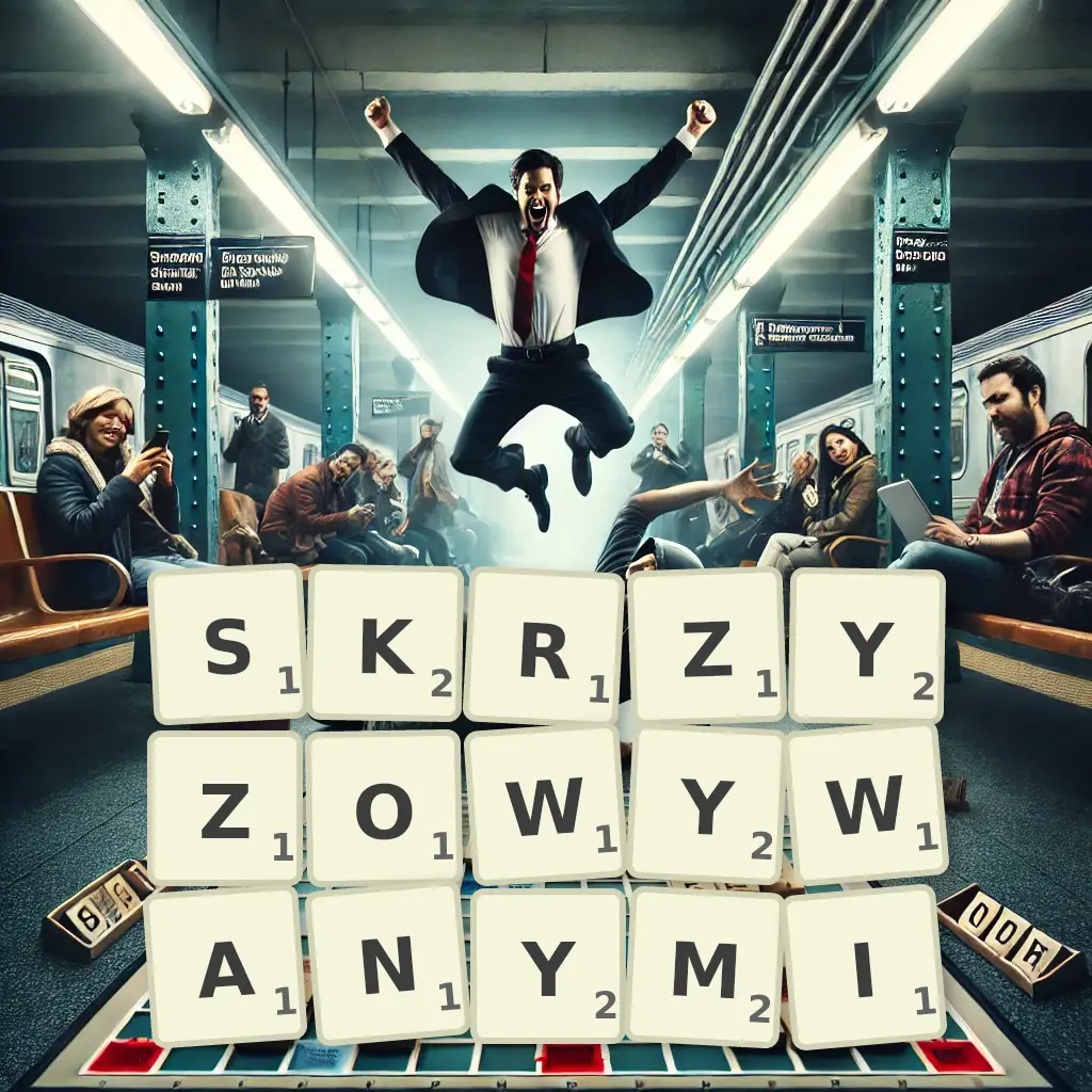 Słowa z liter SKRZYŻOWYWANYMI