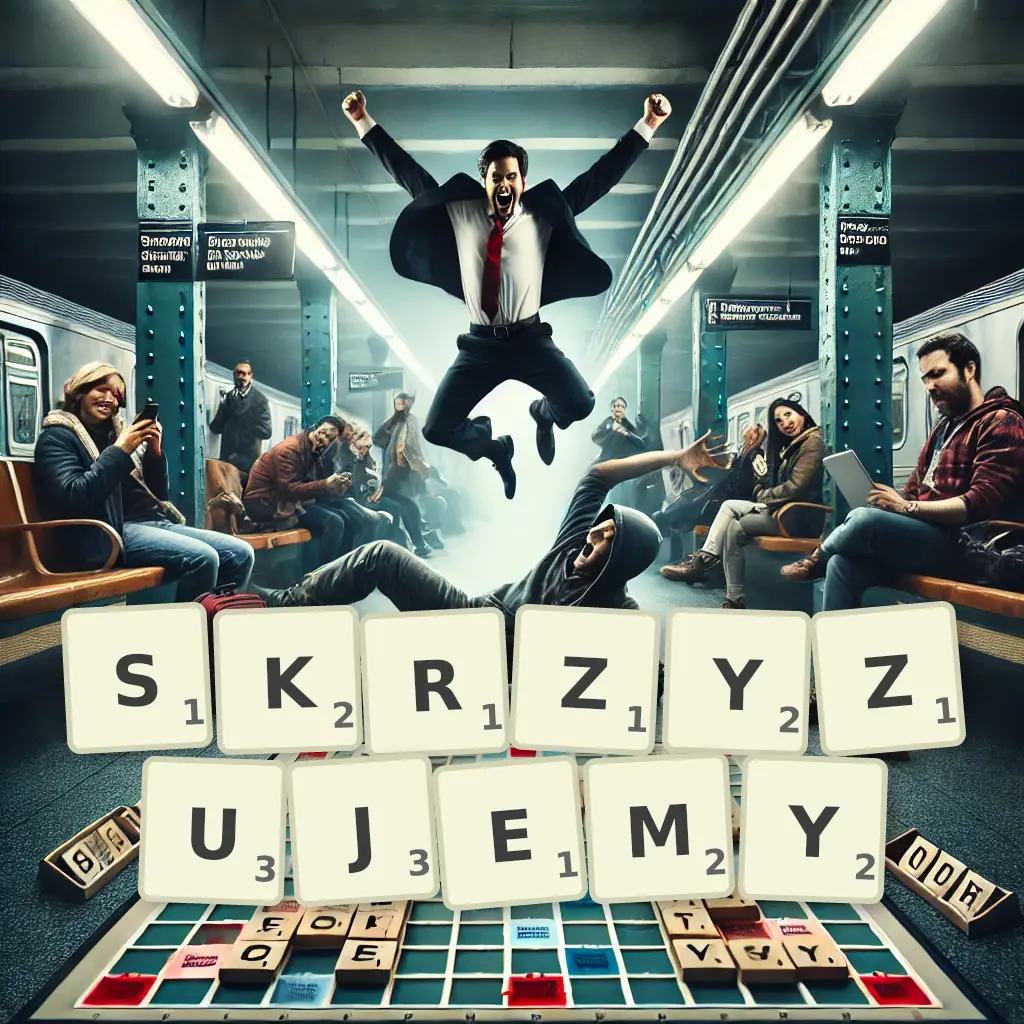 Słowa z liter SKRZYŻUJEMY