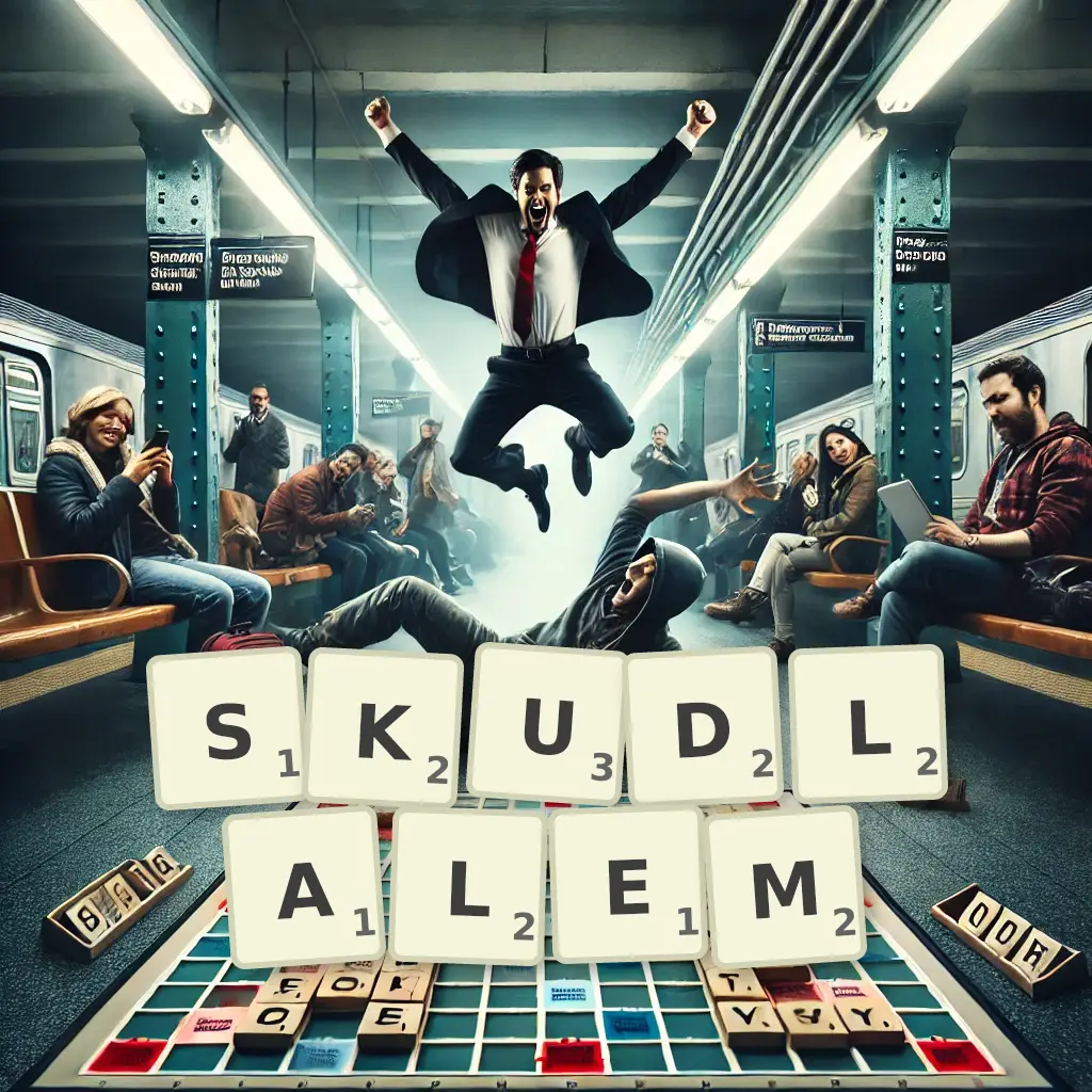 Słowa z liter SKUDŁAŁEM