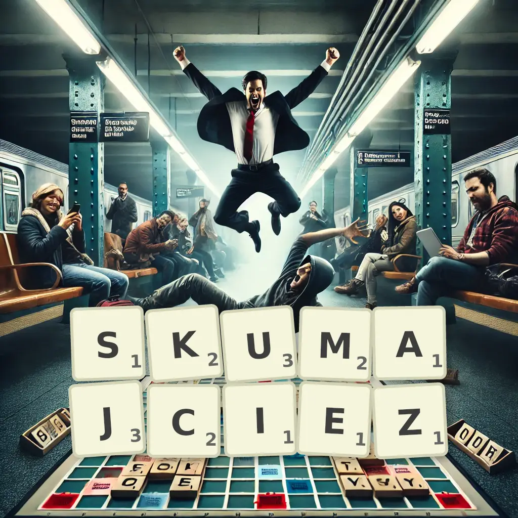 Słowa z liter SKUMAJCIEŻ